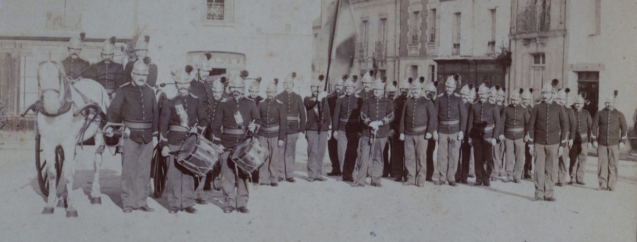 Pompiers 1904-Place du Marché aux Porcs